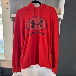 UNDER ARMOUR  UA RIVAL TERRY PULLOVER HOODIE Men’s Size XL